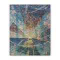 YU - 082119 - Abstract Wall Art by Asian Artist Contemporary Home Decor Print-Neutral Modern Art for Living Room or Bedroom