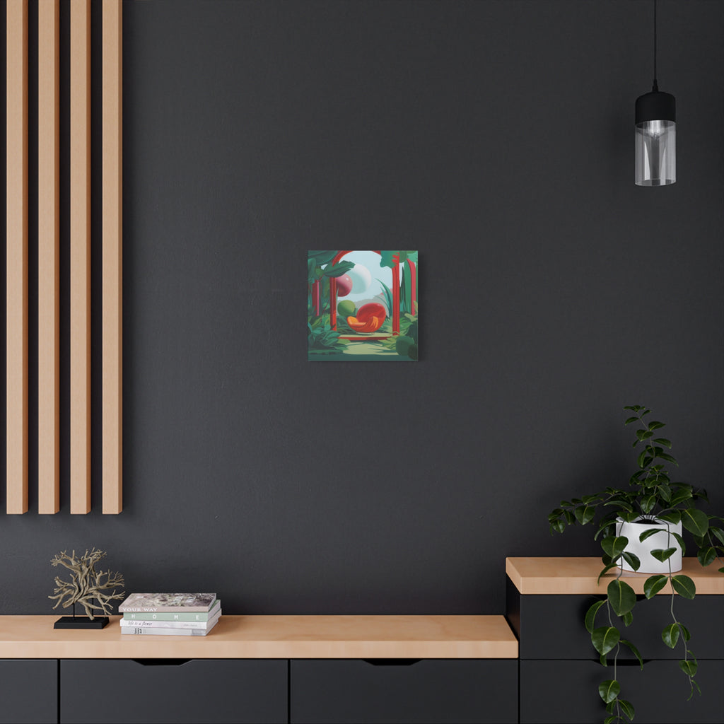 Shadow in the jungle 2 -  Contemporary Abstract Canvas Print  Young Asian Artist