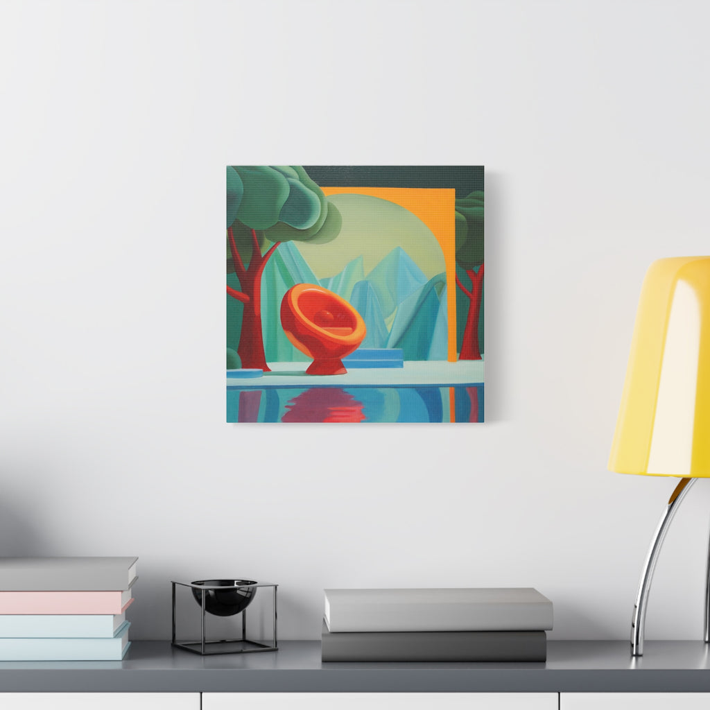 Shadow in the jungle -  Contemporary Abstract Canvas Print  Young Asian Artist