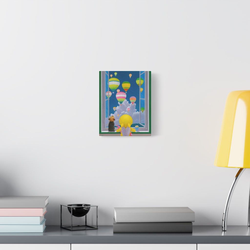 Dreams in the Sky - Chinese Contemporary artist - Canvas Print - Artwork for kids