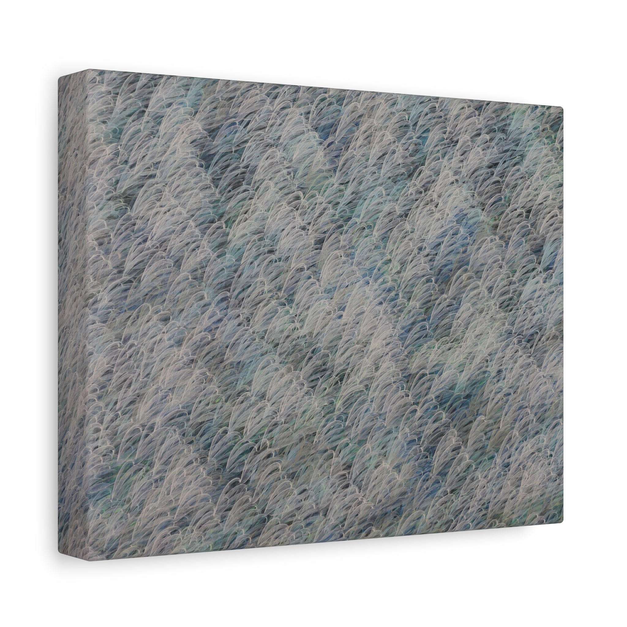 Feathered Dust - 090225 - Abstract Wall Art by Asian Artist Contemporary Home Decor Print-Neutral Modern Art for Living Room or Bedroom