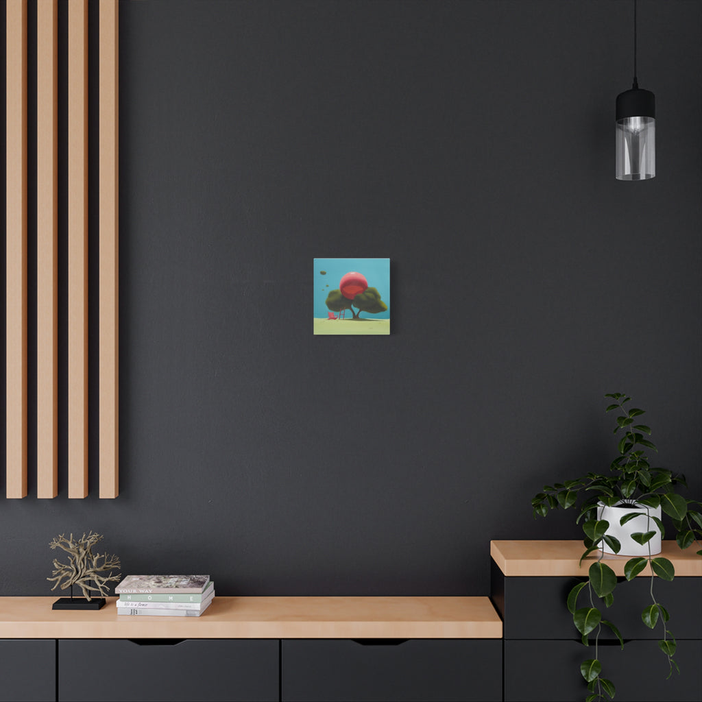Dream of Greenland -  Contemporary Abstract Canvas Print  Young Asian Artist