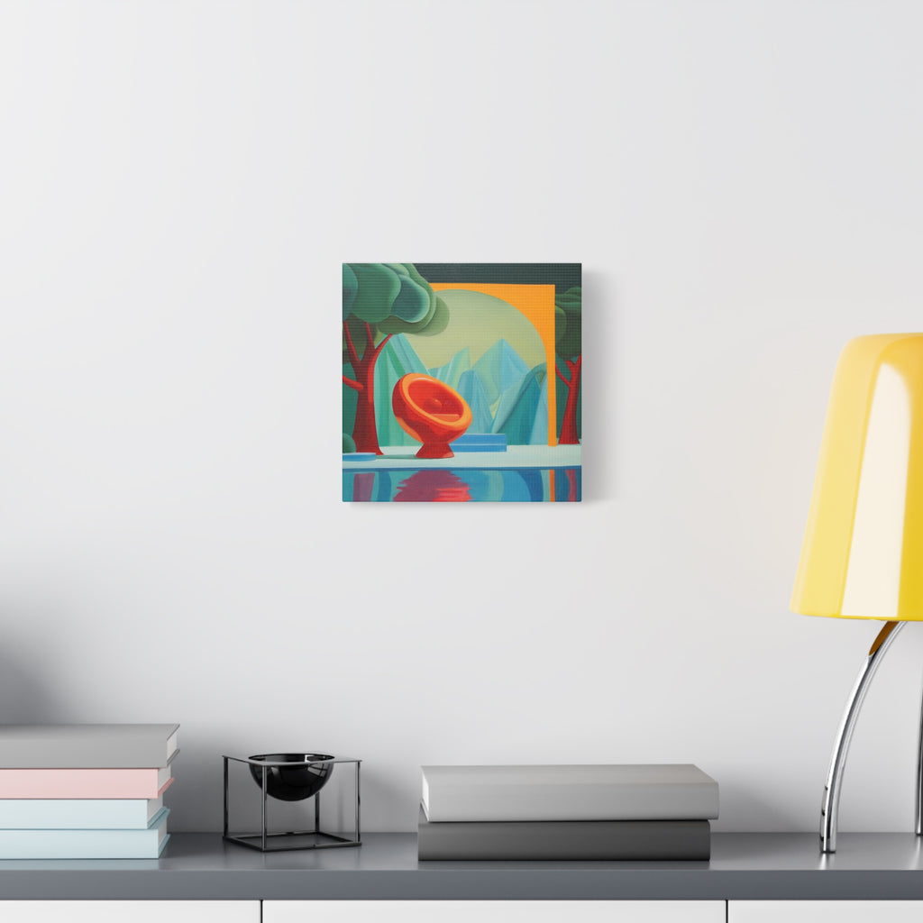 Shadow in the jungle -  Contemporary Abstract Canvas Print  Young Asian Artist