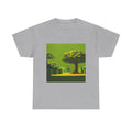 T-Shirt with Tree and Sky Design, Tropical Art Tee for Nature Lovers, Gift for Adventurers, Casual Everyday Wear, Summer Style