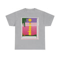 T-Shirt with Piano , Tropical Art Tee for Piano Lovers, Gift for Adventurers, Casual Everyday Wear, Summer Style