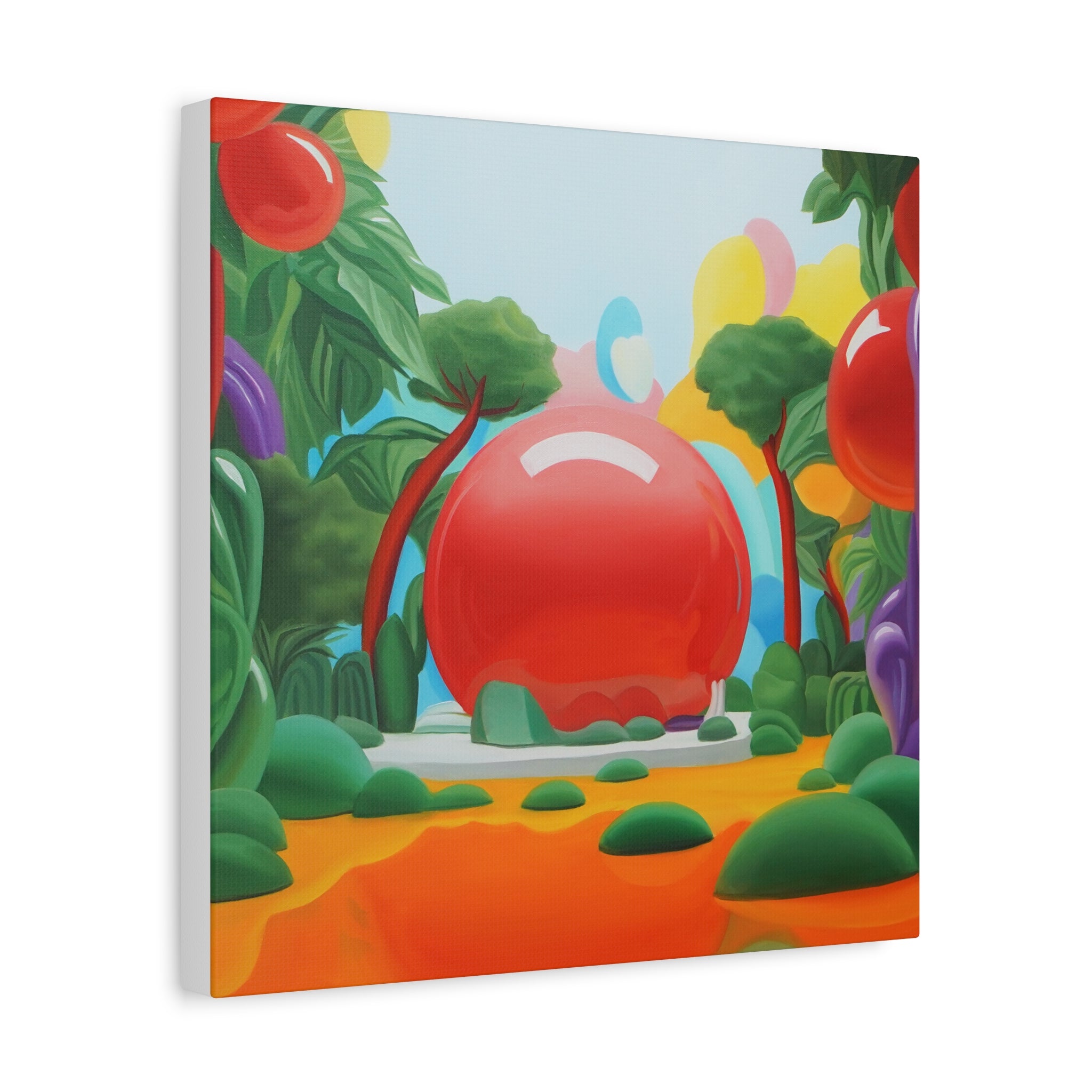 Secret Garden 4 -  Contemporary Abstract Canvas Print  Young Asian Artist