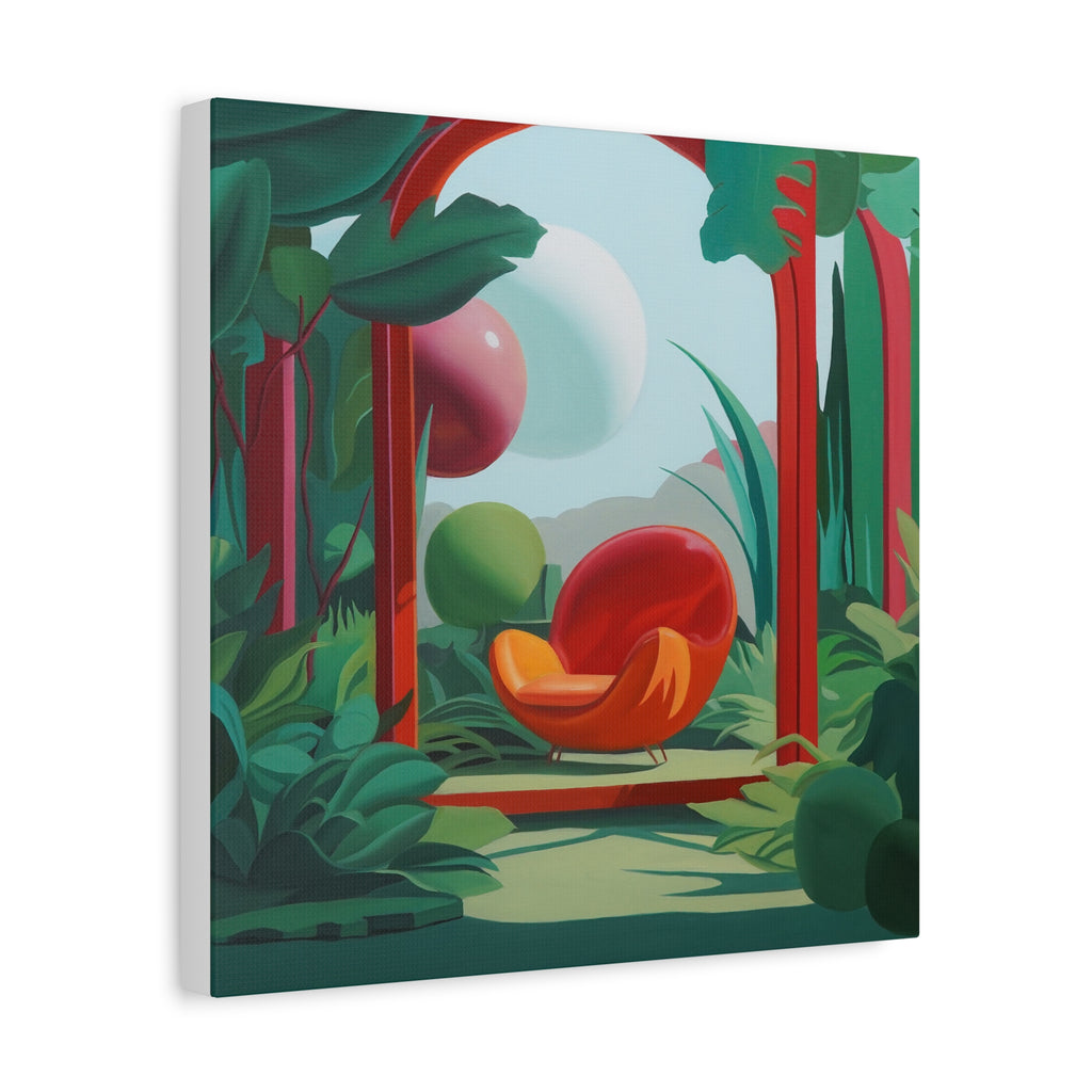 Shadow in the jungle 2 -  Contemporary Abstract Canvas Print  Young Asian Artist