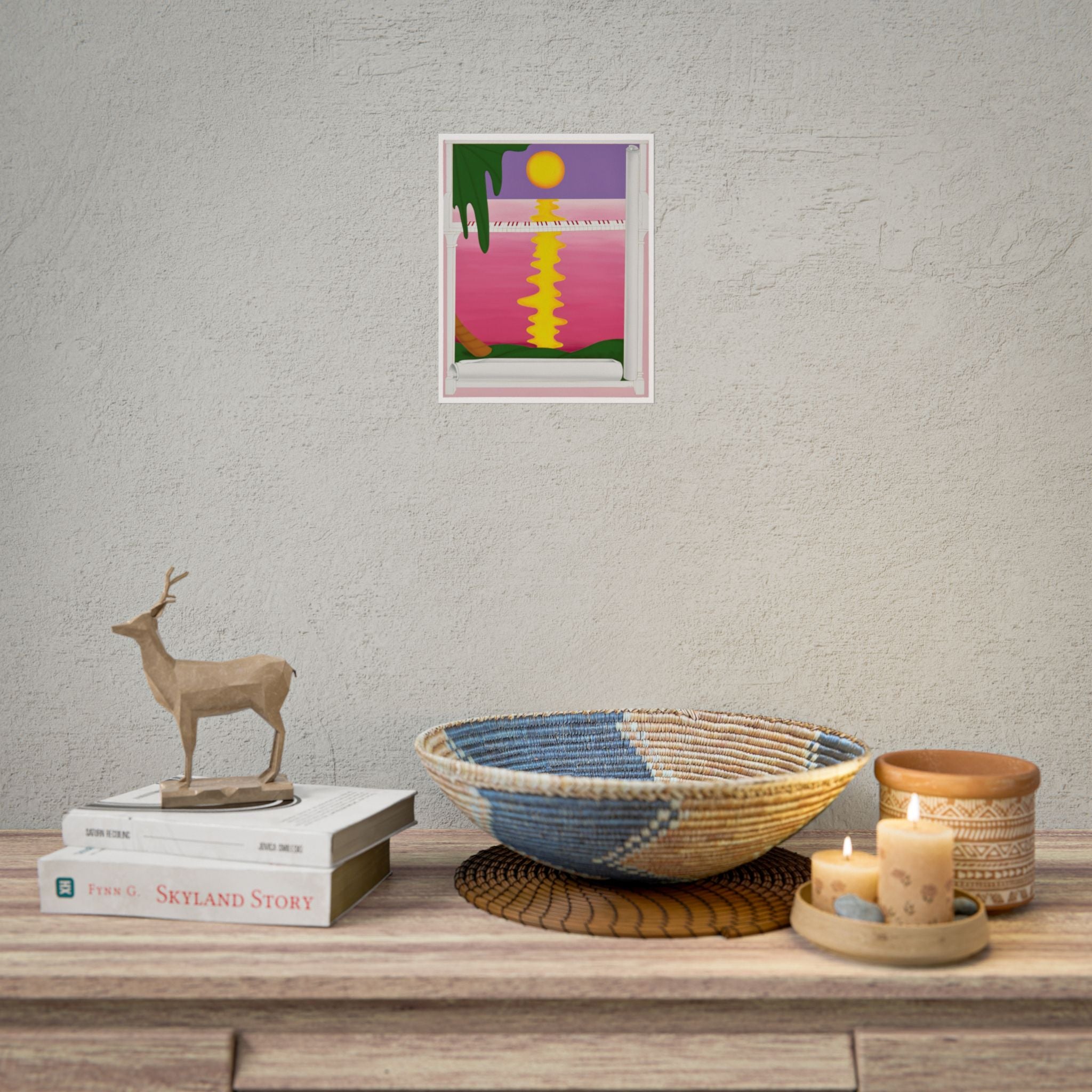 Piano  Art Poster,  Chinese Contemporary artist - Canvas Print - Artwork for new home