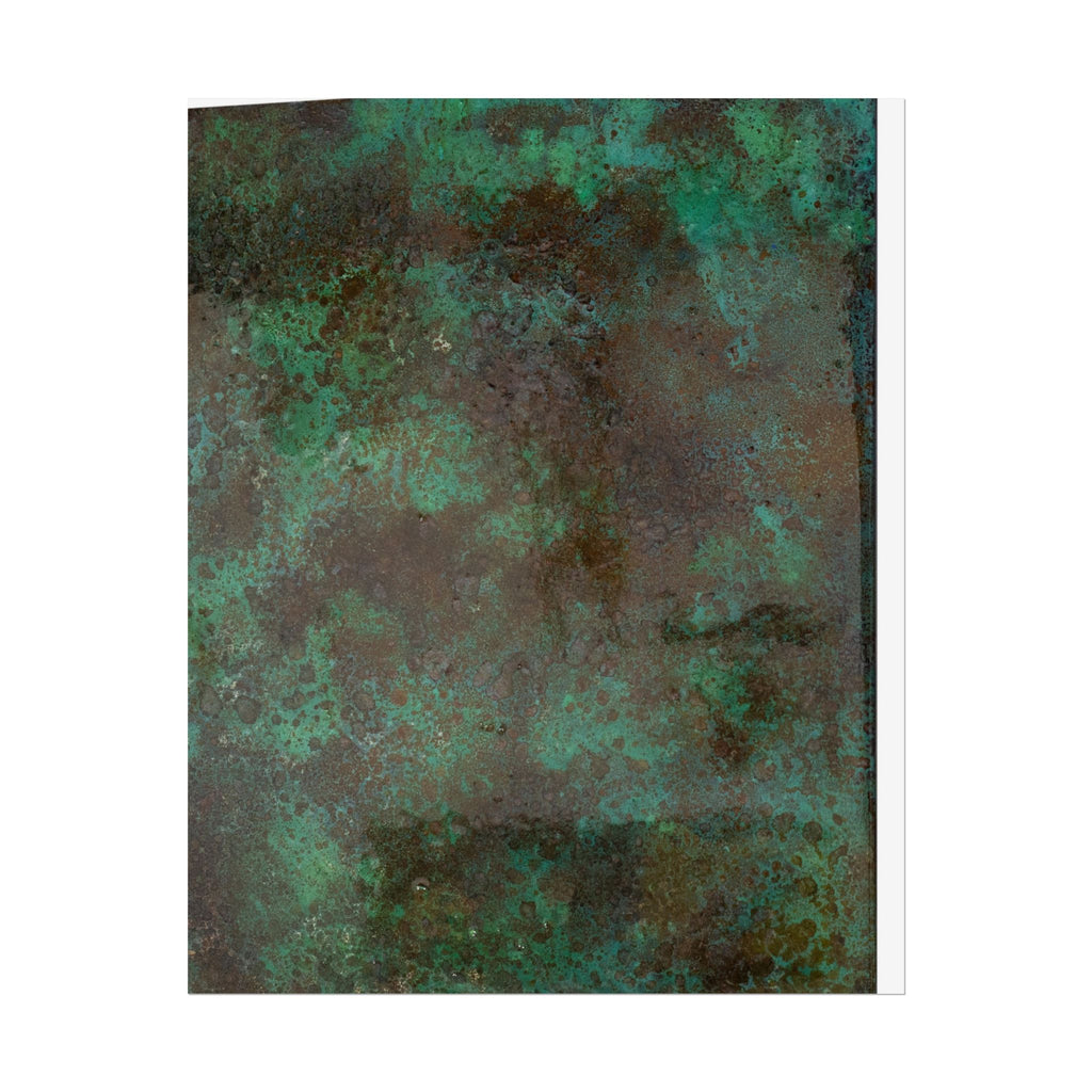 Rust Art Poster,  Chinese Contemporary Abstract artist - Canvas Print