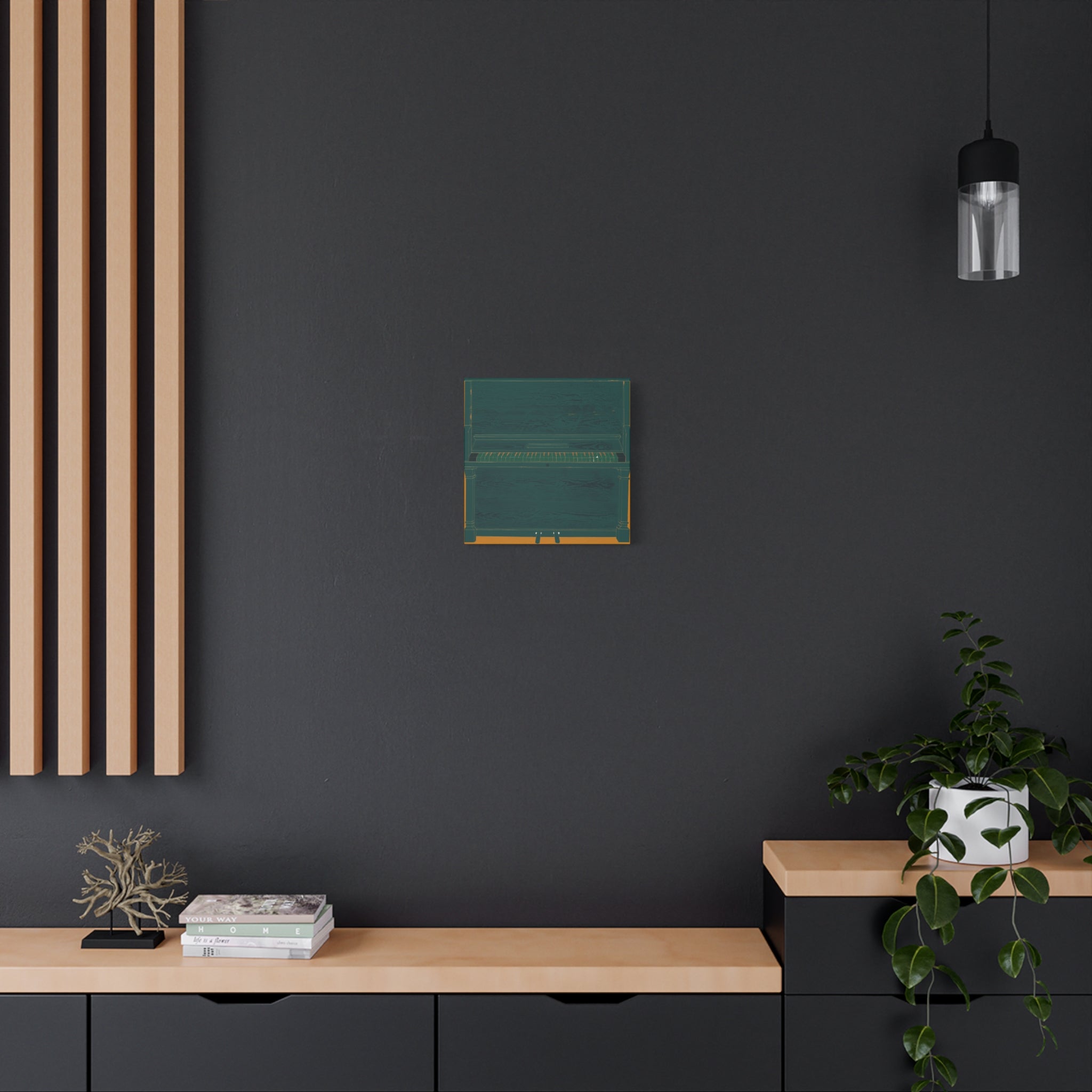 Piano - Chinese Contemporary artist - Canvas Print - Artwork for new home