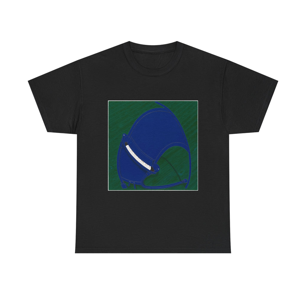 T-Shirt with Piano , Tropical Art Tee for Piano Lovers, Gift for Adventurers, Casual Everyday Wear, Summer Style