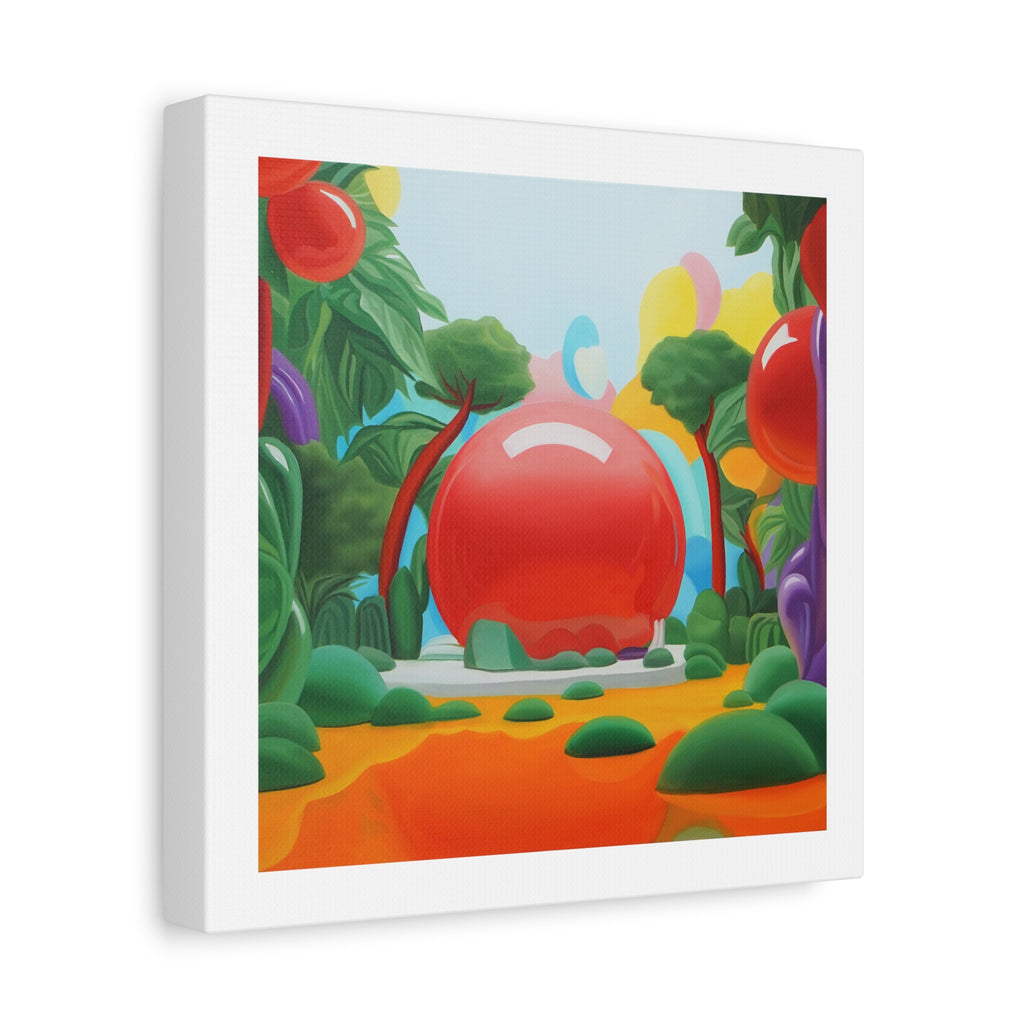 Secret Garden 4 -  Contemporary Abstract Canvas Print  Young Asian Artist