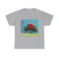 T-Shirt with Tree and Sky Design, Tropical Art Tee for Nature Lovers, Gift for Adventurers, Casual Everyday Wear, Summer Style