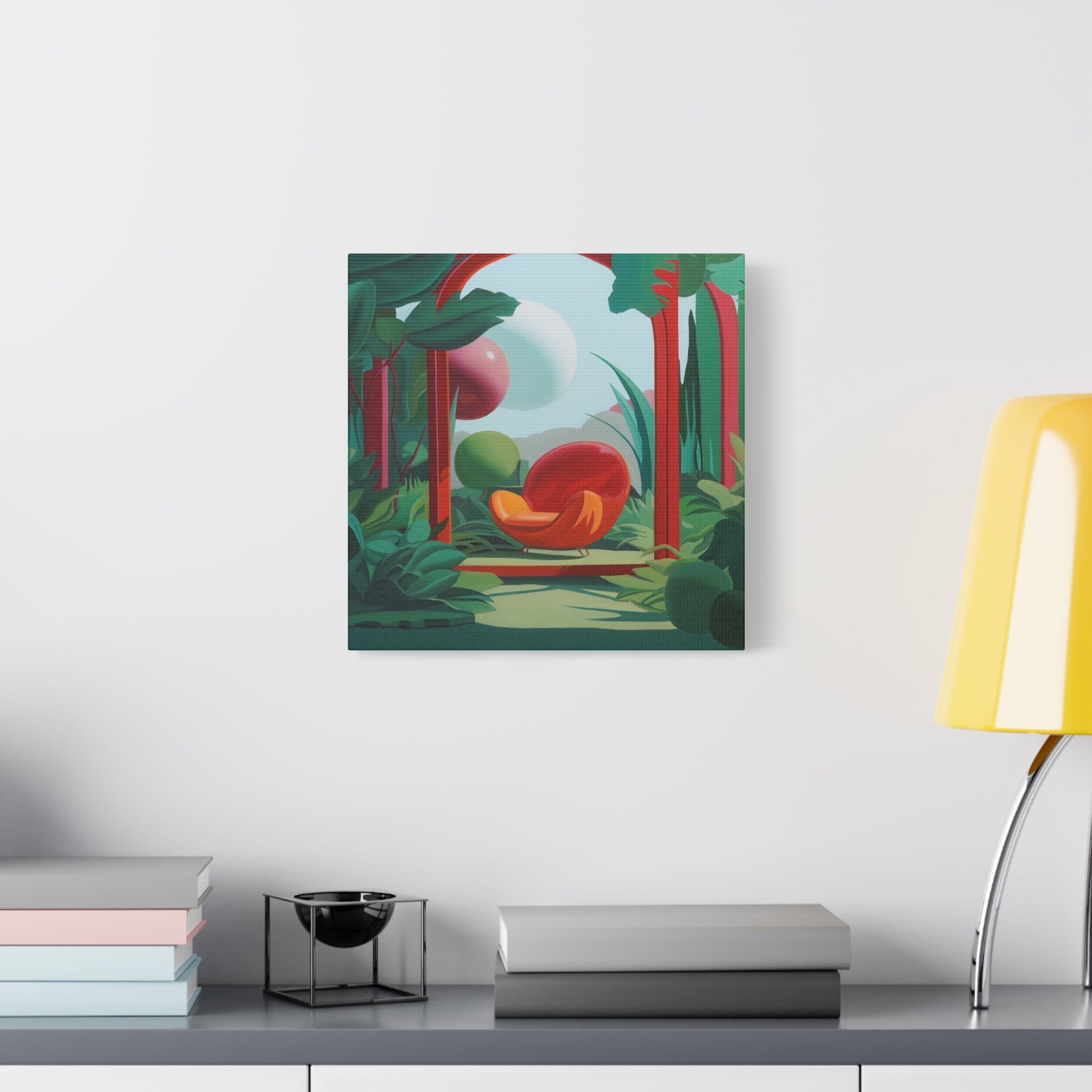 Shadow in the jungle 2 -  Contemporary Abstract Canvas Print  Young Asian Artist