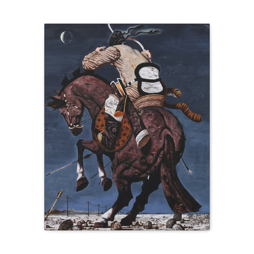Fight - Chinese Contemporary Artist Canvas Print
