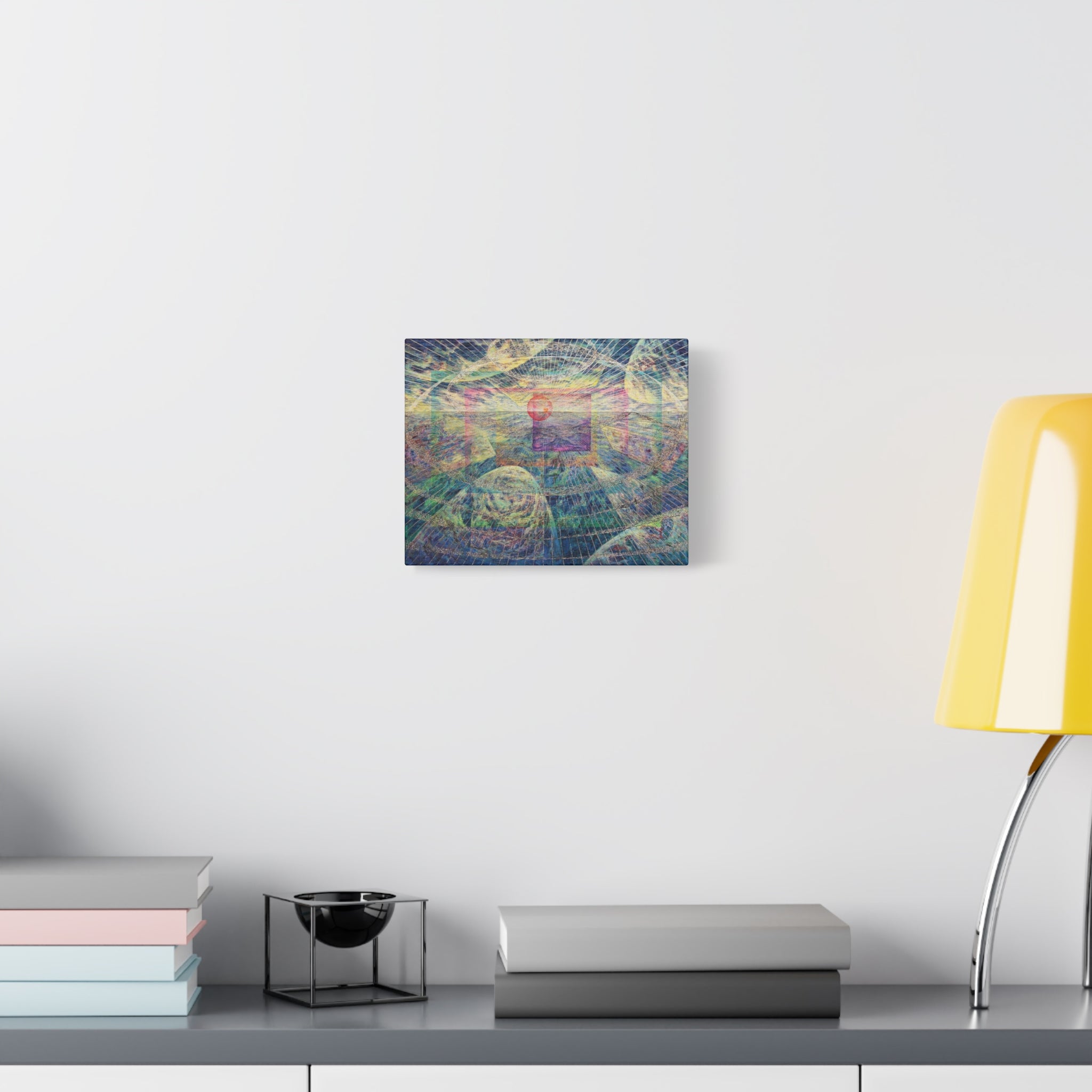 YU - 051619 - Abstract Wall Art by Asian Artist Contemporary Home Decor Print-Neutral Modern Art for Living Room or Bedroom