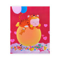 Little Girl with The Teddy Bear Art Poster,  Chinese Contemporary artist - Canvas Print - Artwork for kids