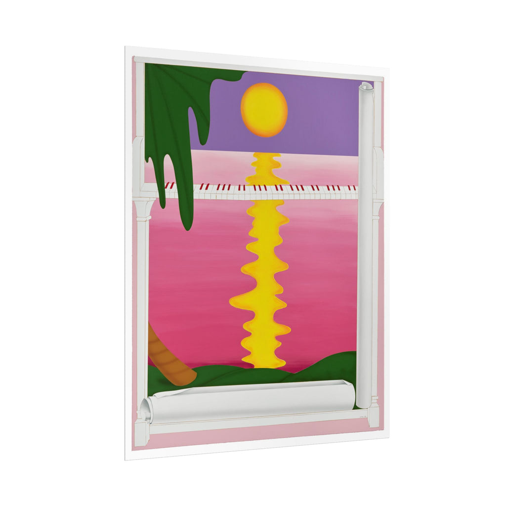 Piano  Art Poster,  Chinese Contemporary artist - Canvas Print - Artwork for new home
