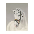 Horse Art Poster, Cute Animal Decor, Christmas Wall Art, Kids Room Decoration, Gift for Animal Lovers