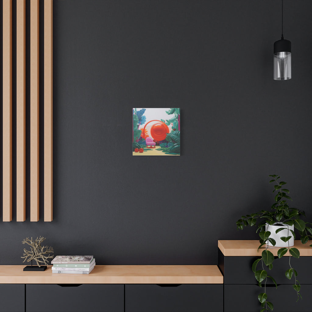 Paradise 1 -  Contemporary Abstract Canvas Print  Young Asian Artist