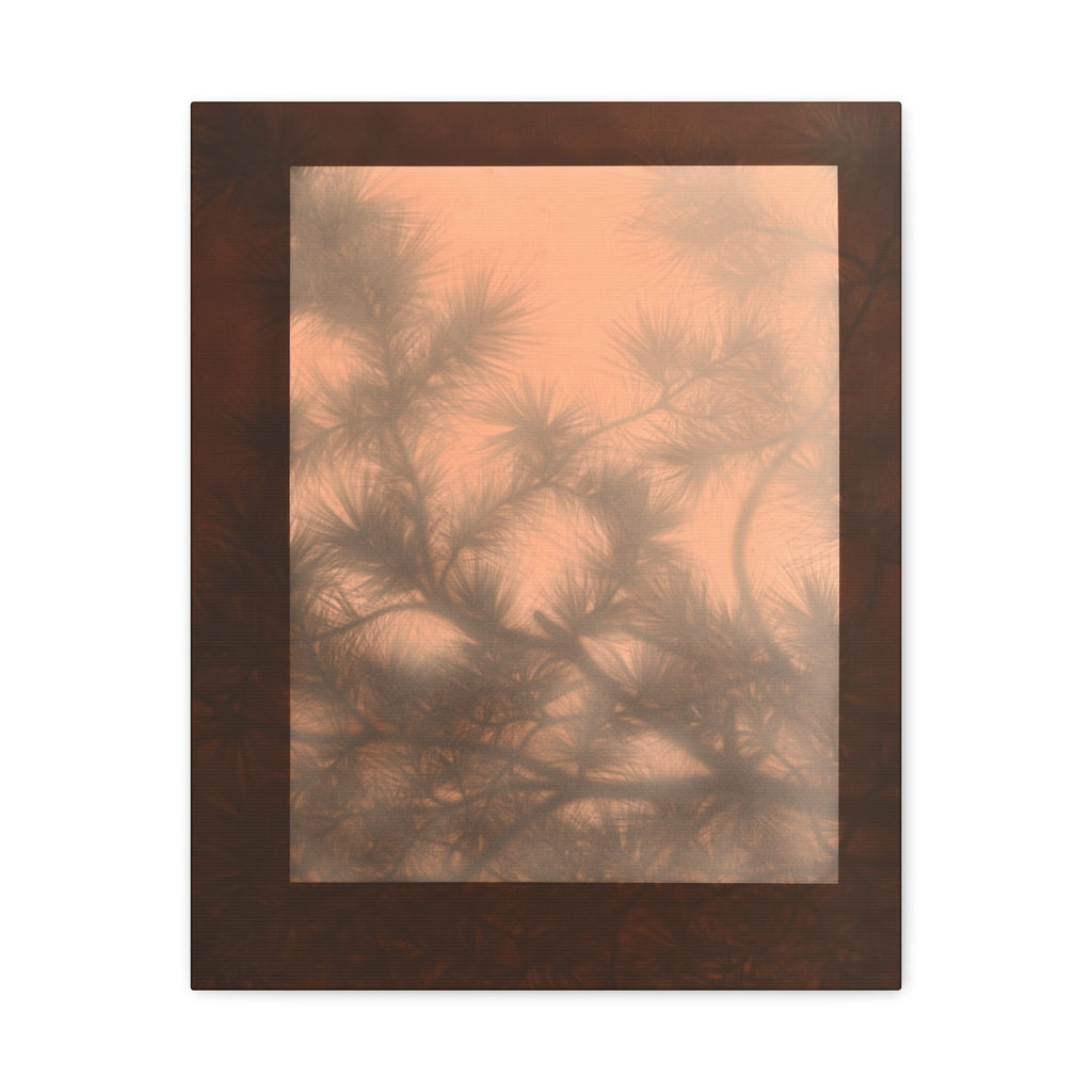 Shadow of a Tree -  Chinese  Contemporary abstract artist - Canvas Print - Gift for new year