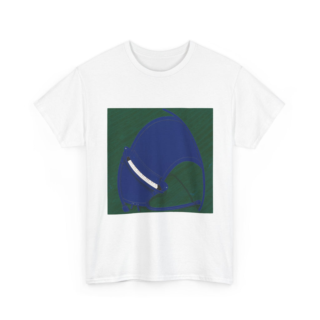 T-Shirt with Piano , Tropical Art Tee for Piano Lovers, Gift for Adventurers, Casual Everyday Wear, Summer Style