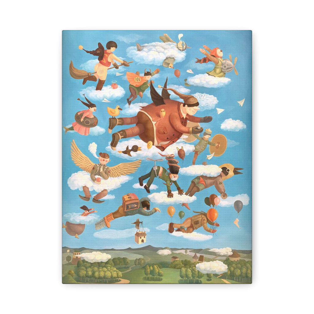 Wonderland - Chinese Contemporary artist - Canvas Print - Artwork for new home