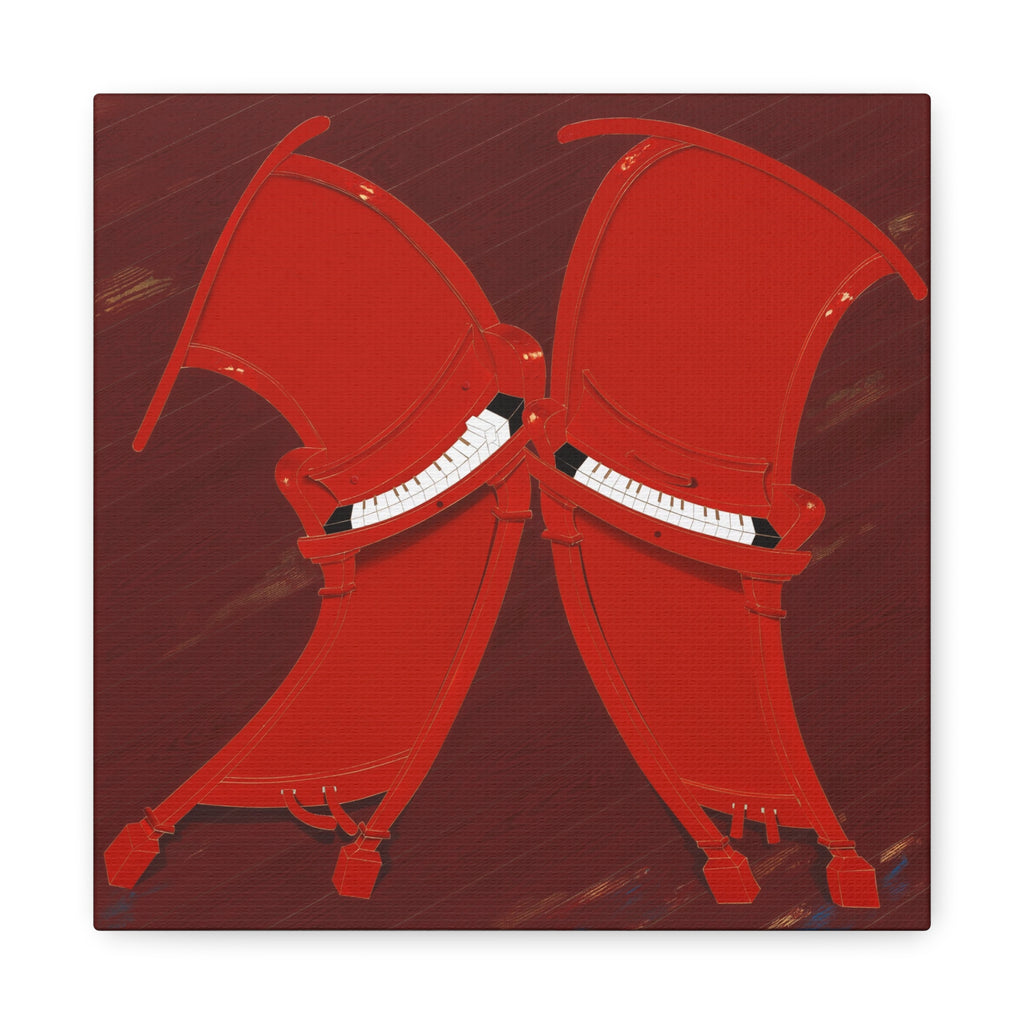 Piano - Chinese Contemporary artist - Canvas Print - Artwork for new home