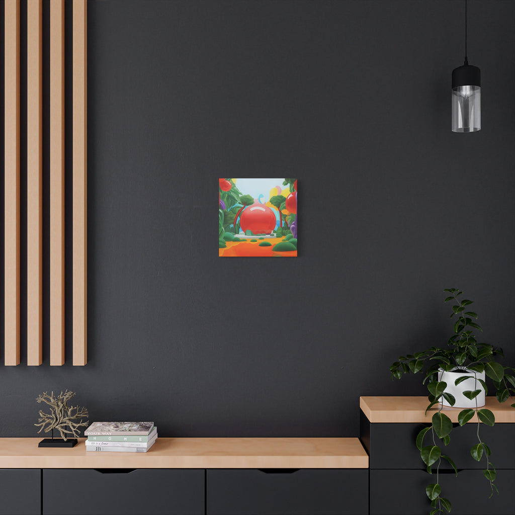 Secret Garden 4 -  Contemporary Abstract Canvas Print  Young Asian Artist